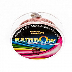 Леска Caiman Rainbow 50005 100м 0,25мм цветная