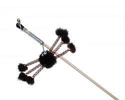 Дразнилка для кошек №1 НОРКА паук 50см ДР3