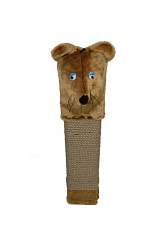 Когтеточка ZooМoDa пенька/мех Мышка/Кот №225