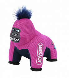 Игрушка для собак JOYSER Mightus Горилла J-Rilla с пищалкой M/L розовая 27см