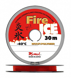 Леска Fire Ice 0,181мм 3,8кг 30м красная