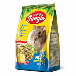 Happy Jungle корм для крыс 400гр