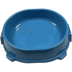 Миска №1 Favorite пластиковая малая,14*3,5 см,150мл, голубая