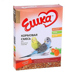 Ешка Кормовая смесь для попугаев волнистых полезные овощи 500гр