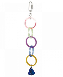 Игрушка для птиц Кольца 310*40мм Triol