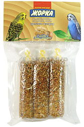 Жорка лакомство для попугаев медовые батончики Ореховое ассорти