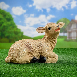 Фигура садовая Лежачая овечка малая