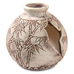 Грот "Ваза Бамбук" 9*9*9,8см Laguna 