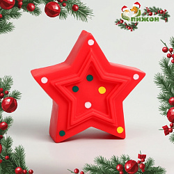 Игрушка для собак пищащая "Звезда" виниловая 8*8см 7121464