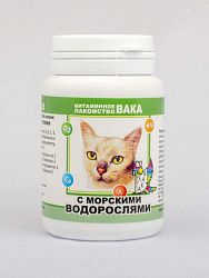 Вака витамины для кошек с морскими водорослями