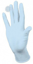 Перчатки нитриловые смотровые ХS голубые Comfort  А/М 15424062