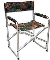 Кресло складное базовый вариант алюминий, AKS-01
