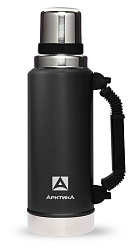Термос Арктика питьевой 1250мл 106-1250P с ручкой черный