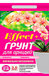 Грунт  Effect +  для Орхидей 2,5л Medium 20-40мм