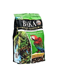Вака High Quality кормовая смесь для попугаев крупнных 500гр