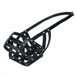 Намордник кожа №4 180*70*160мм Gamma