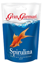 Корм для рыб ЗООМИР Gran Gurman тропи спирулина30г