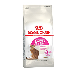 Royal Canin Savour Exigent корм сухой для кошек особо чувствительных к вкусу пищи 2кг