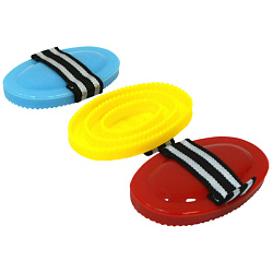 Скребница  2004А пластиковая с ремешком