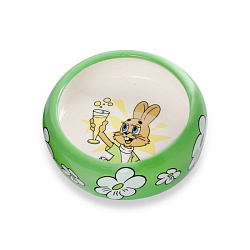 Миска для животных керамическая "Заяц", 250мл СОЮЗМУЛЬТФИЛЬМ Triol