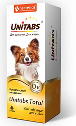 Unitabs Total с Q10 для собак 50мл 
