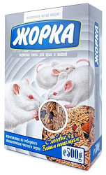 Жорка Кормовая смесь для крыс и мышей 500гр 