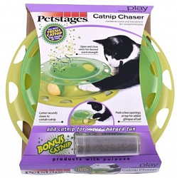 Игрушка для кошек Petstages Трек с контейнером для кошачьей мяты 