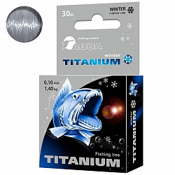 Леска AQUA TITANIUM 30м 0,10mm
