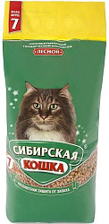 Сибирская Кошка Лесной Впитывающий наполнитель 7л