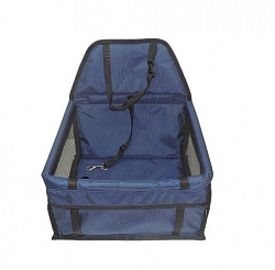 Сумка переноска в автомобиль ZooМoDa 32*40*23см Вид 2 синяя