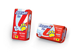 Подгузники впитывающие для животных Luxcan XS 2-4кг /1шт