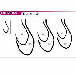 Крючок Caiman Cat Fish №6/0 183041