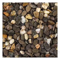 Грунт  Аква Лого 2,7кг галька морская  3-5мм1395