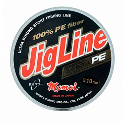 Шнур JigLine Ultra PE 0,10мм 7,0кг 100м хаки