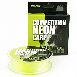 Леска Caiman Competition Neon Carp 300м green 0,35мм