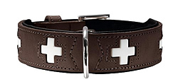 Hunter Halsband En Vogue Crystal Ошейник 37 см кожаный