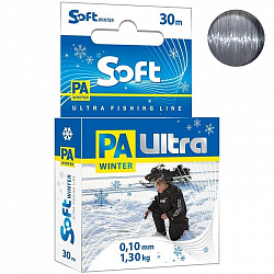 Леска AQUA PA ULTRA SOFT 30м 0,10mm