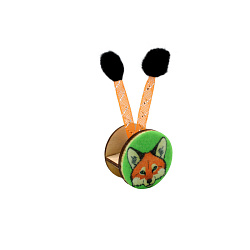 Игрушка для кошек GoSi неваляшка Лиса Лиза 07597 