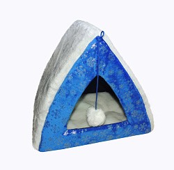 Дом для животных "Домик Новогодний" вид 2 ZooMoDa 