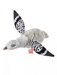 Игрушка для собак Pet-it серия Bird, мягкий Голубь с пищалкой, 10*35,5 см