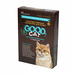 Мультивитаминное лакомство Good Cat 90т крепкий иммунитет