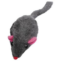 Игрушка для кошек Мышь 5,5 серая