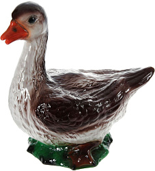 Фигура садовая Селезень сидит 36см