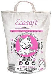 Ecosoft Комфорт Впитывающий наполнитель 20л