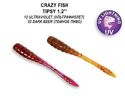 Приманка Crazy Fish Tipsy 30mm 69-30-12/32 