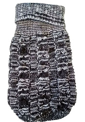 Свитер для собак Уют пестрый серый 40см р-р XL