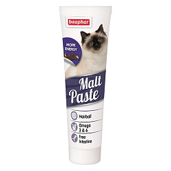 Beaphar Malt Paste паста для выведения шерсти из желудка для кошек 100гр