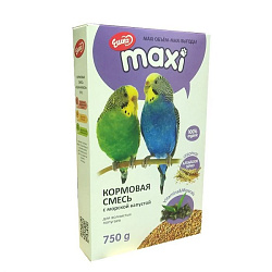 Ешка Maxi кормовая смесь корм для попугаев волистных морская капуста 750гр
