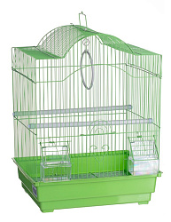 Клетка для птиц №1  30*23*39см (112)Фигурная комплект