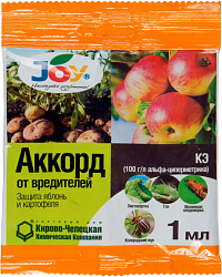 JOY  Аккорд от вредителей ампула 1мл 